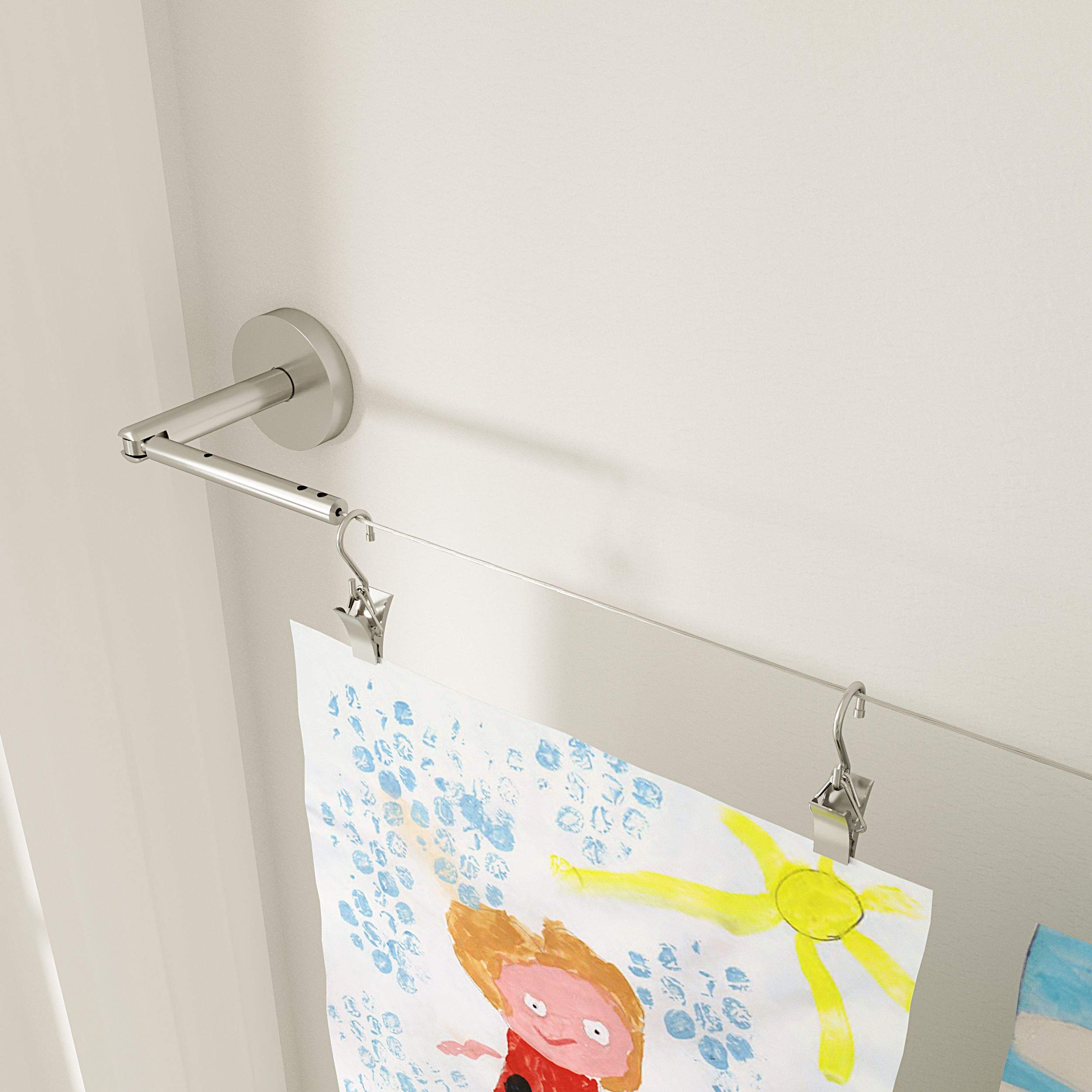 Wallniture mounting screws, anchors and clips showing complete hardware