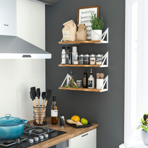 Wallniture packaging and hardware laid out showing easy installation benefit