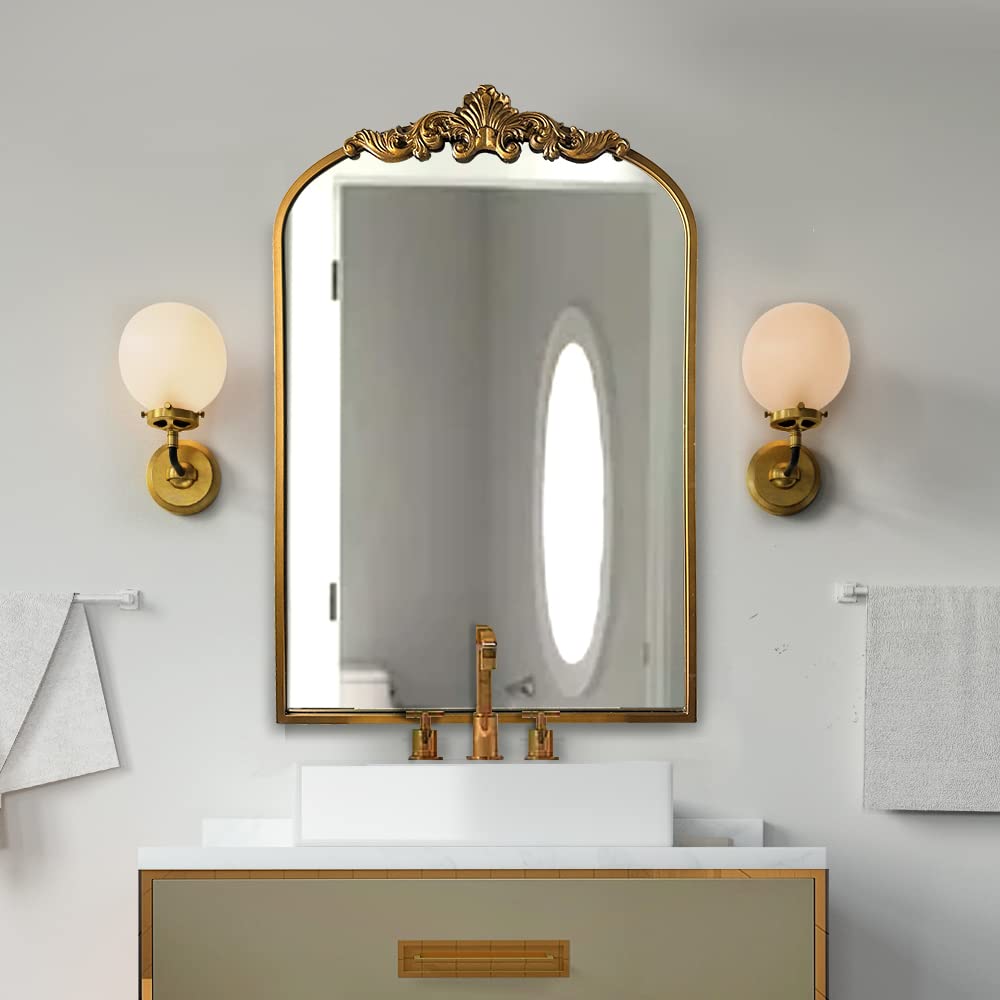 WAMIRRO mirror backplate with pre-installed hooks for easy and secure mounting