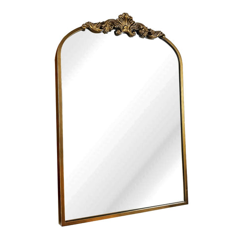 WAMIRRO mirror next to tape measure demonstrates 24x36 size and proportional scale