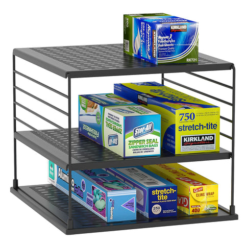 WANCHIY front view assembled organizer showing neat boxed storage benefit