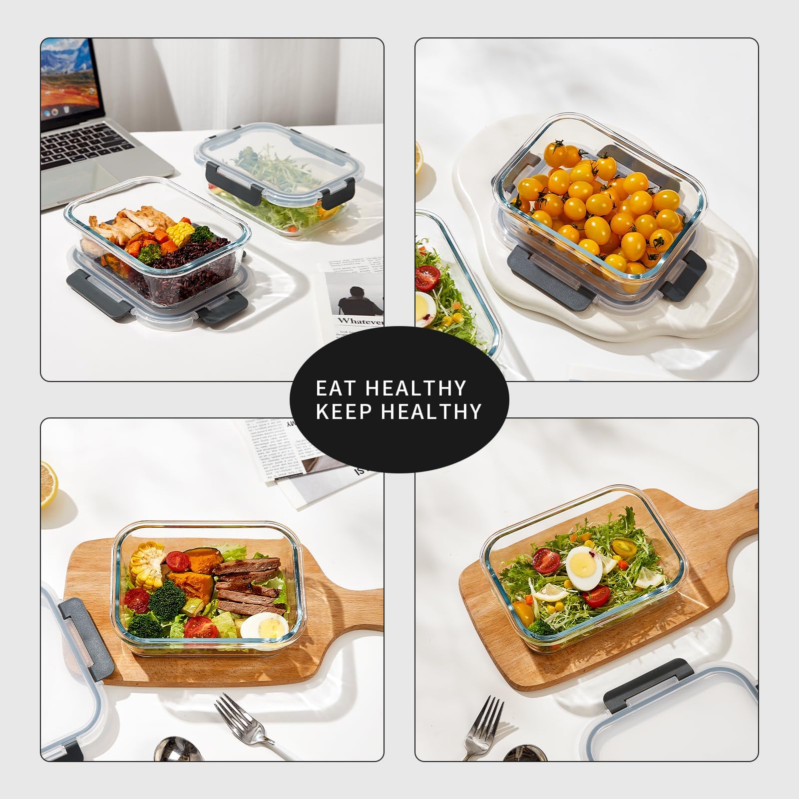 Wancilock lunch bento packed for work showing portable meal solution