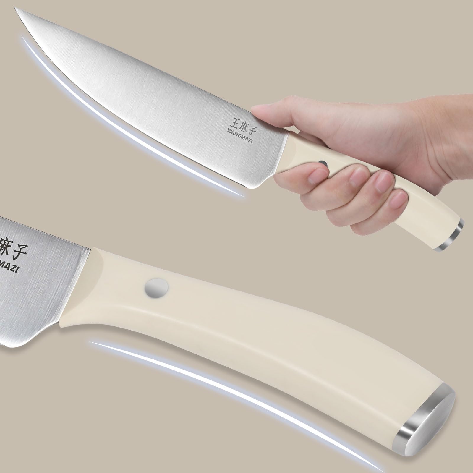 WANGMAZI kitchen shears and tools demonstrating prep convenience