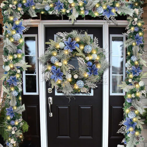 WANNA-CUL rigid storage box protecting wreath shape for reuse