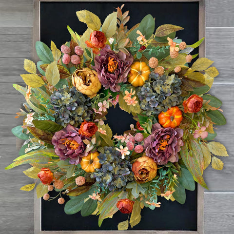 WANNA-CUL faux pumpkin detail adds lasting autumn charm