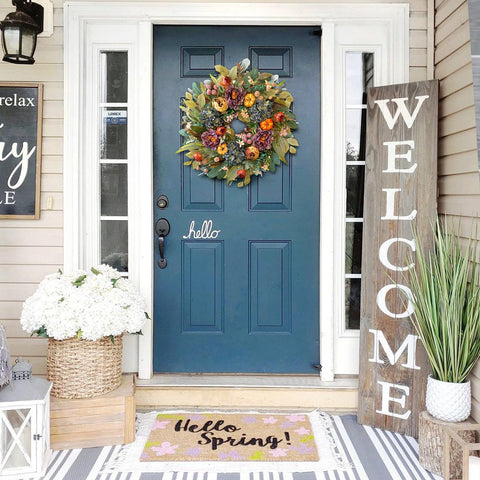 WANNA-CUL premium storage box protects wreath between seasons