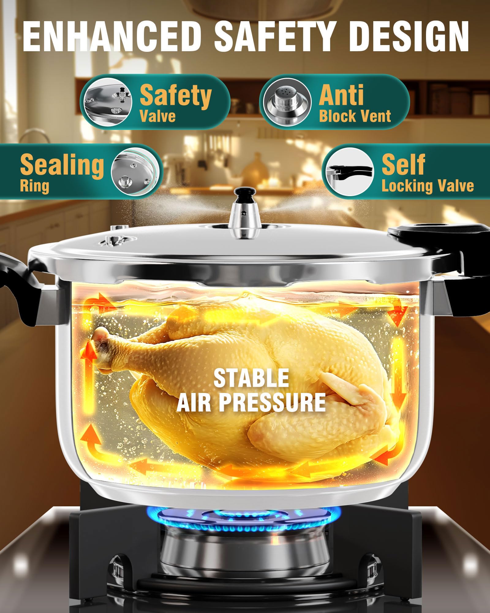 WantJoin close-up of pressure indicator and relief valve, clear safety feedback
