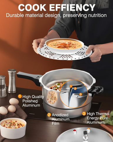 WantJoin long handle and lid seal profile showing secure grip benefit