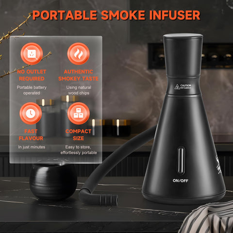 Wanvoapls clear dome on wooden tray creating a dramatic smoke presentation