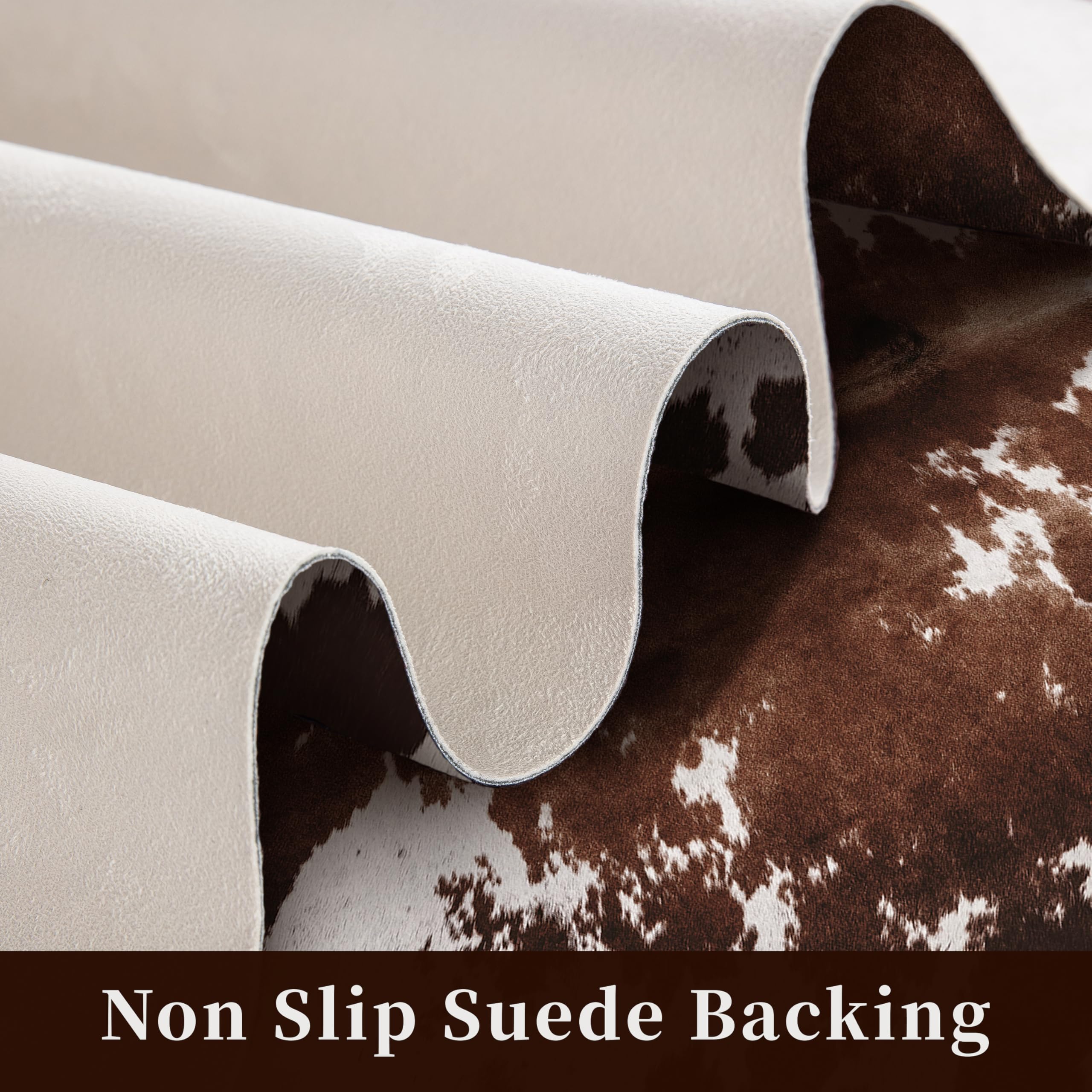 WARM HAVEN suede and TPU backing detail offering anti-slip stability