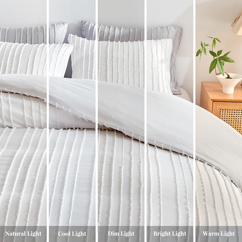 WARMDERN draped fabric shot highlighting breathable microfiber and soft hand
