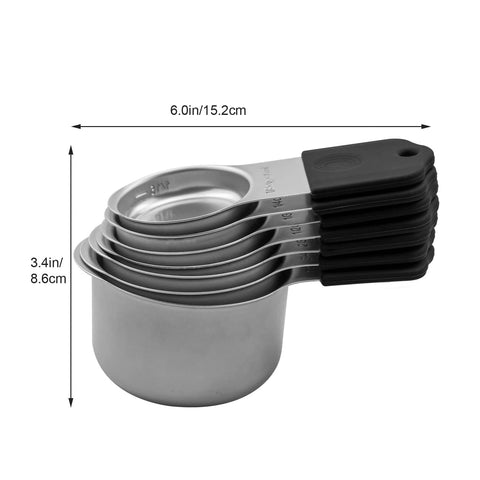 Detail of WARMHEART engraved U.S. and metric measurement markings that ensure accurate, fade-resistant readings