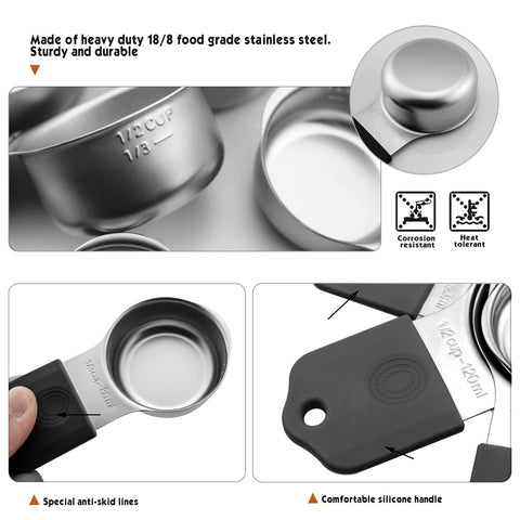 WARMHEART magnetic handle attached to refrigerator showing convenient vertical storage and quick access