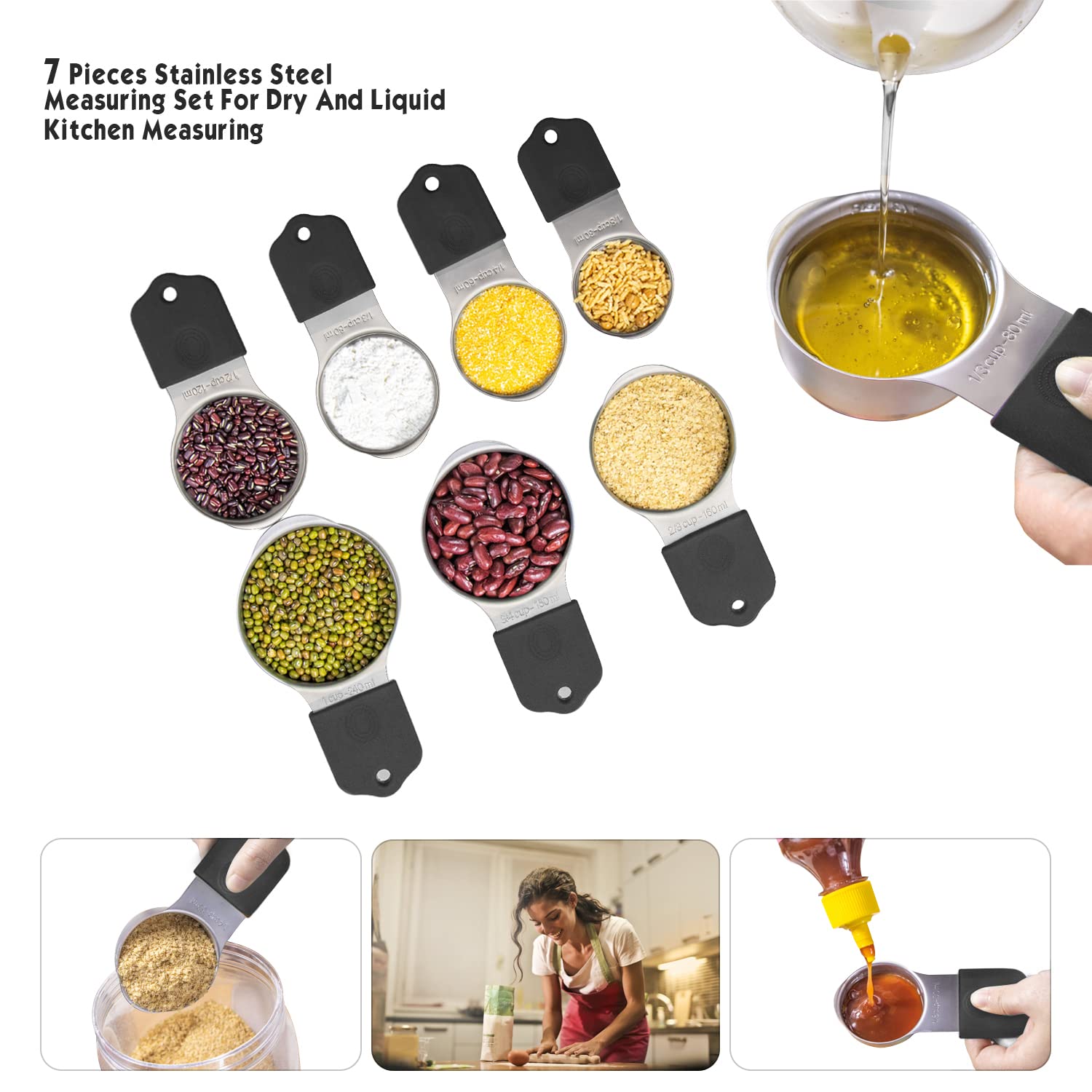 WARMHEART cup held in hand for scale showing ergonomic handle and durable stainless steel construction