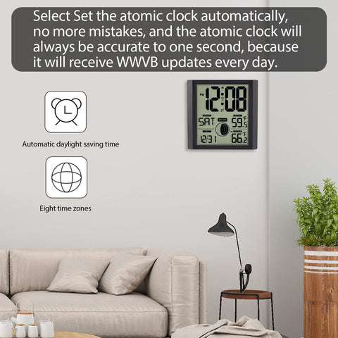 Warminn screen at night demonstrating bright digits for low-light visibility