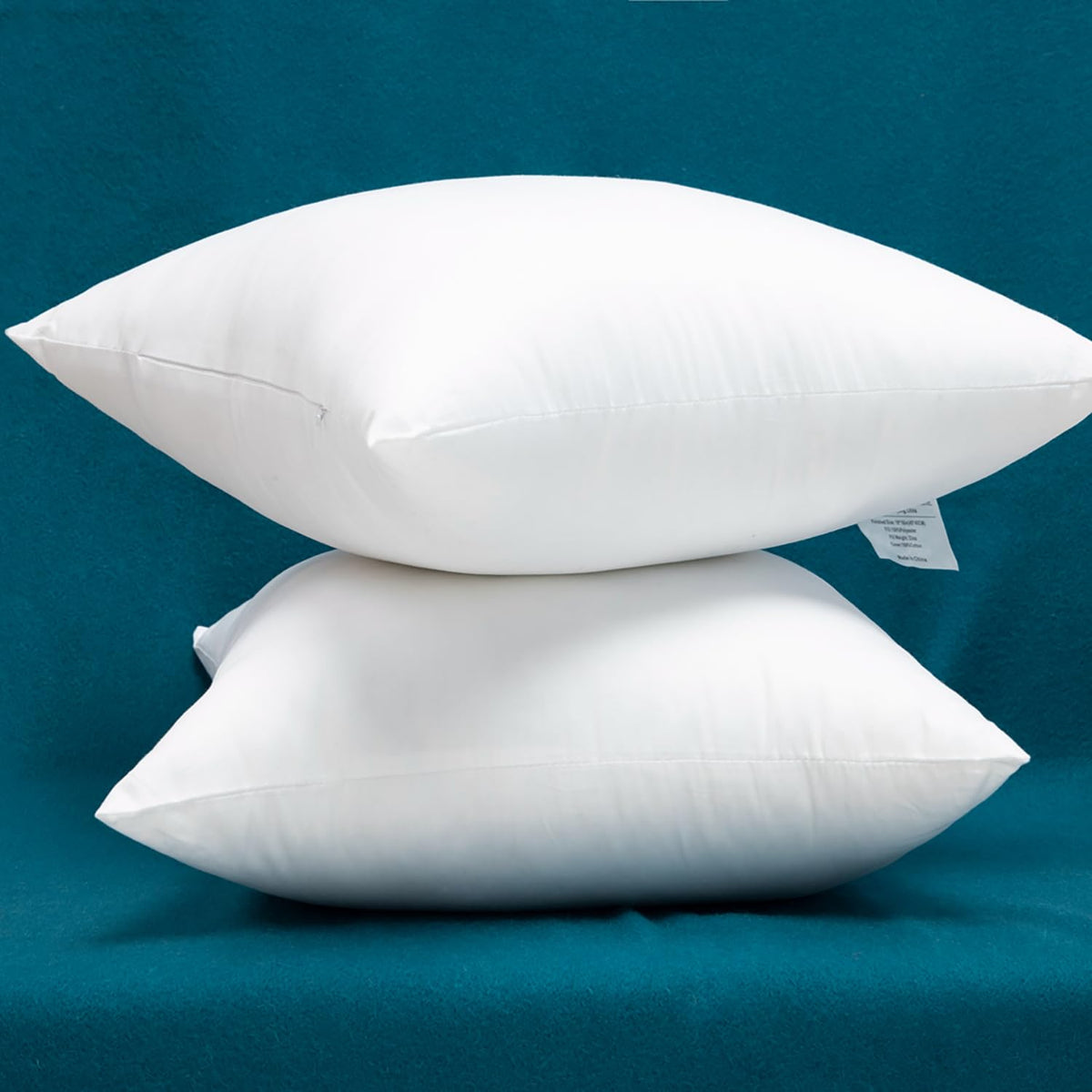 Warmwithann front view of two inserts showing full plush support
