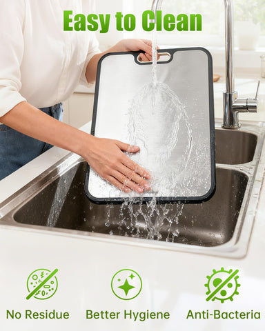 Detail of Washour deep juice channel preventing countertop spills