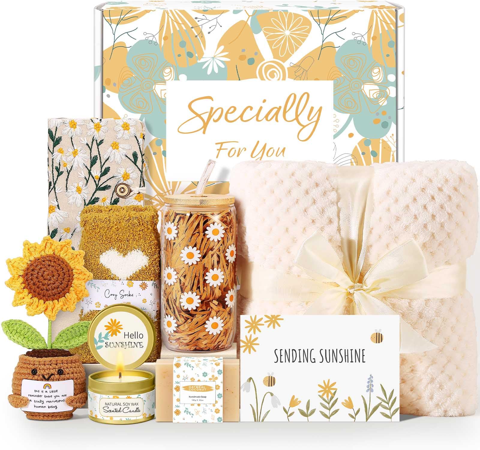 Wasocol ivory gift box front view showing elegant packaging and greeting