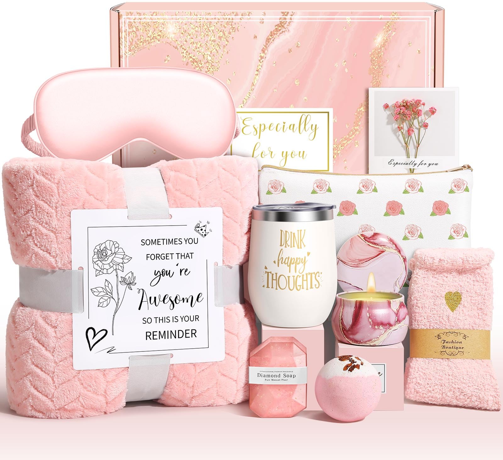 Wasocol front packaging showing elegant gift box and contents, perfect presentation