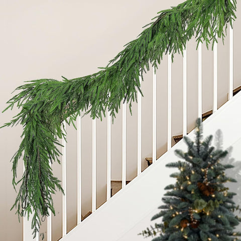 Watayo garland front packaging showing two 6 ft strands and product info, ready for display