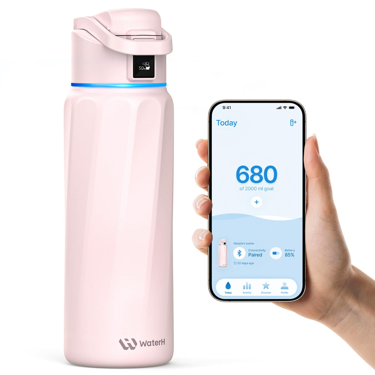 WATERH BOOST front view showing design and insulation benefit