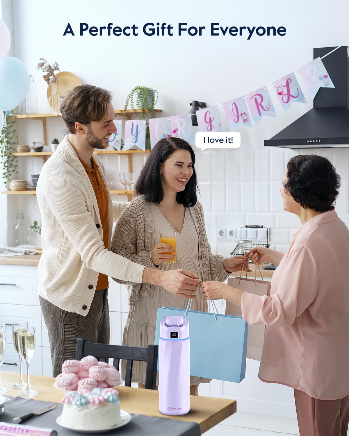 WATERH BOOST on a trail with user for outdoor hydration convenience