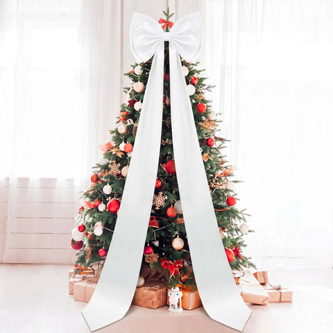 Wavwavw front view showing giant white bow making a bold entrance