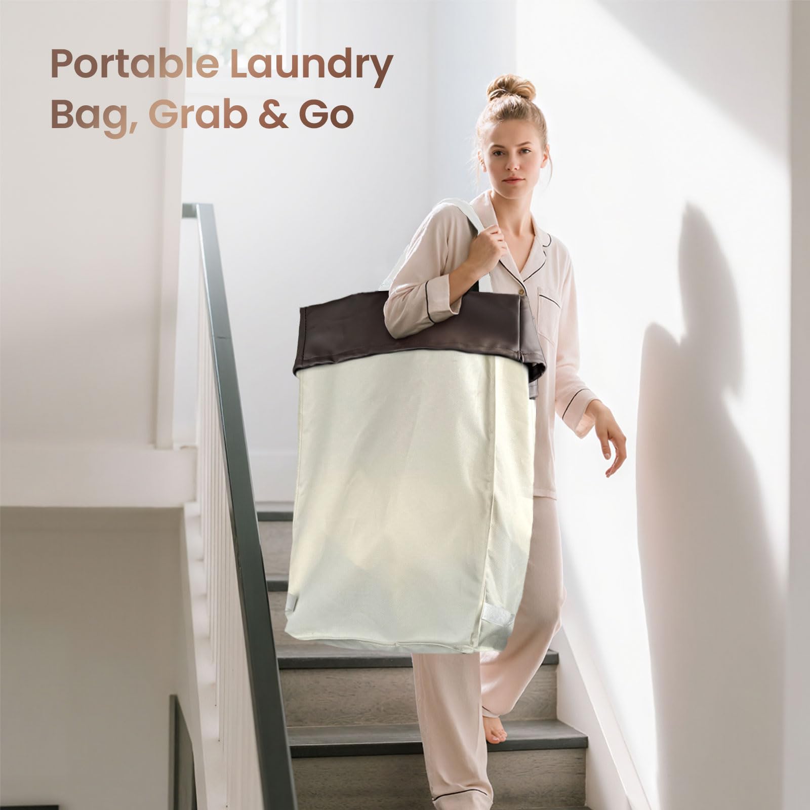 Wawocs next to chair for scale showing the large 160L capacity for family laundry