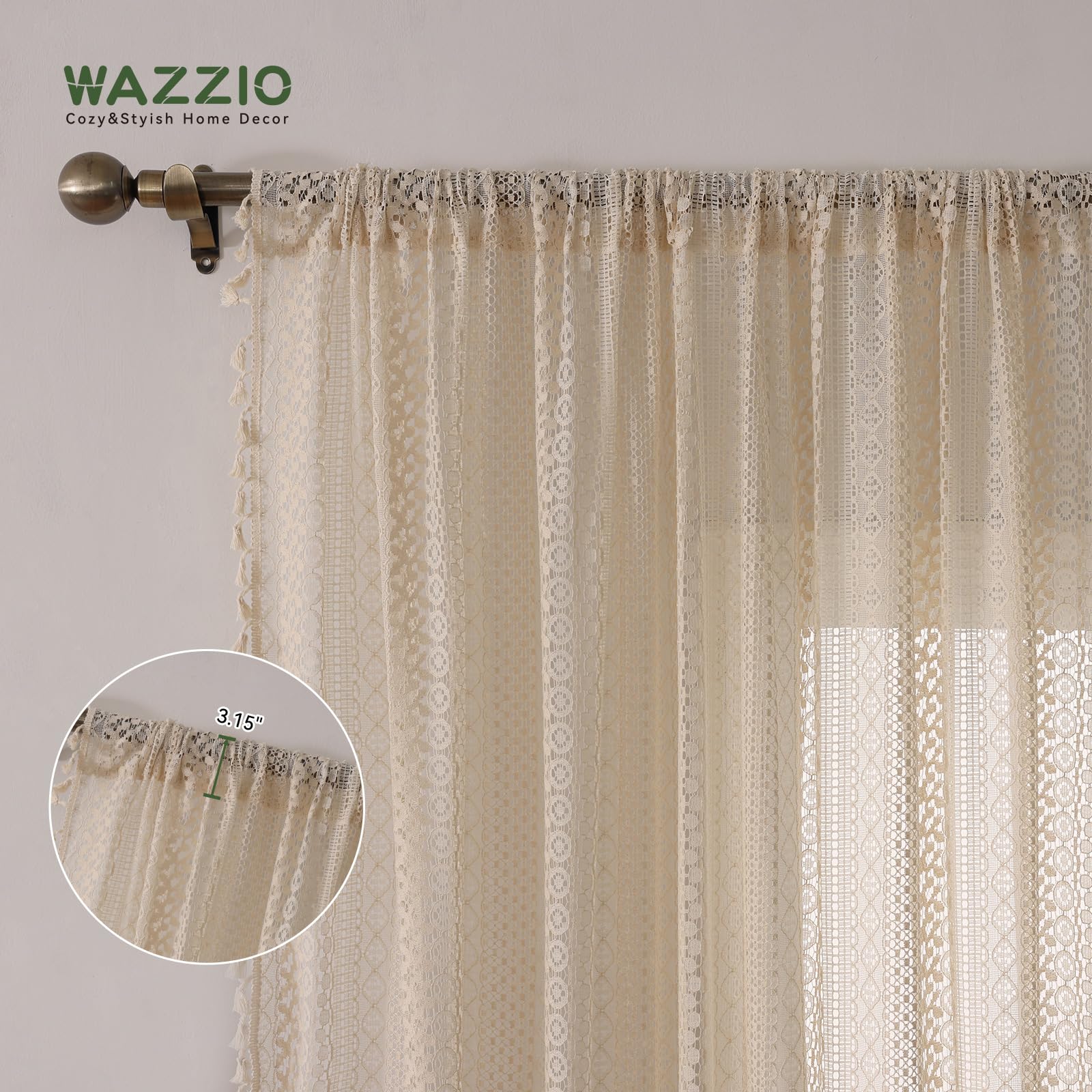 WAZZIO side profile showing drape folds and graceful movement benefit