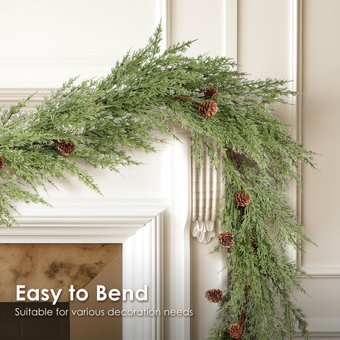 WBHome close-up of cypress needle texture showing realistic touch benefit