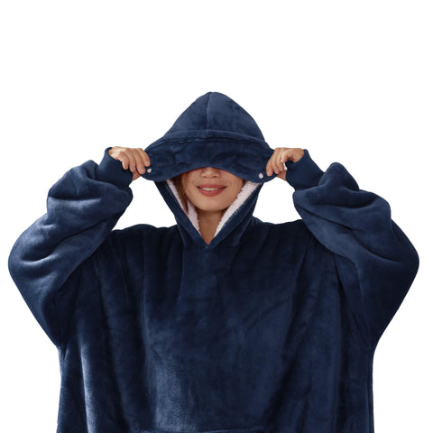 WDCOZY sherpa lining close-up illustrating plush texture and insulation