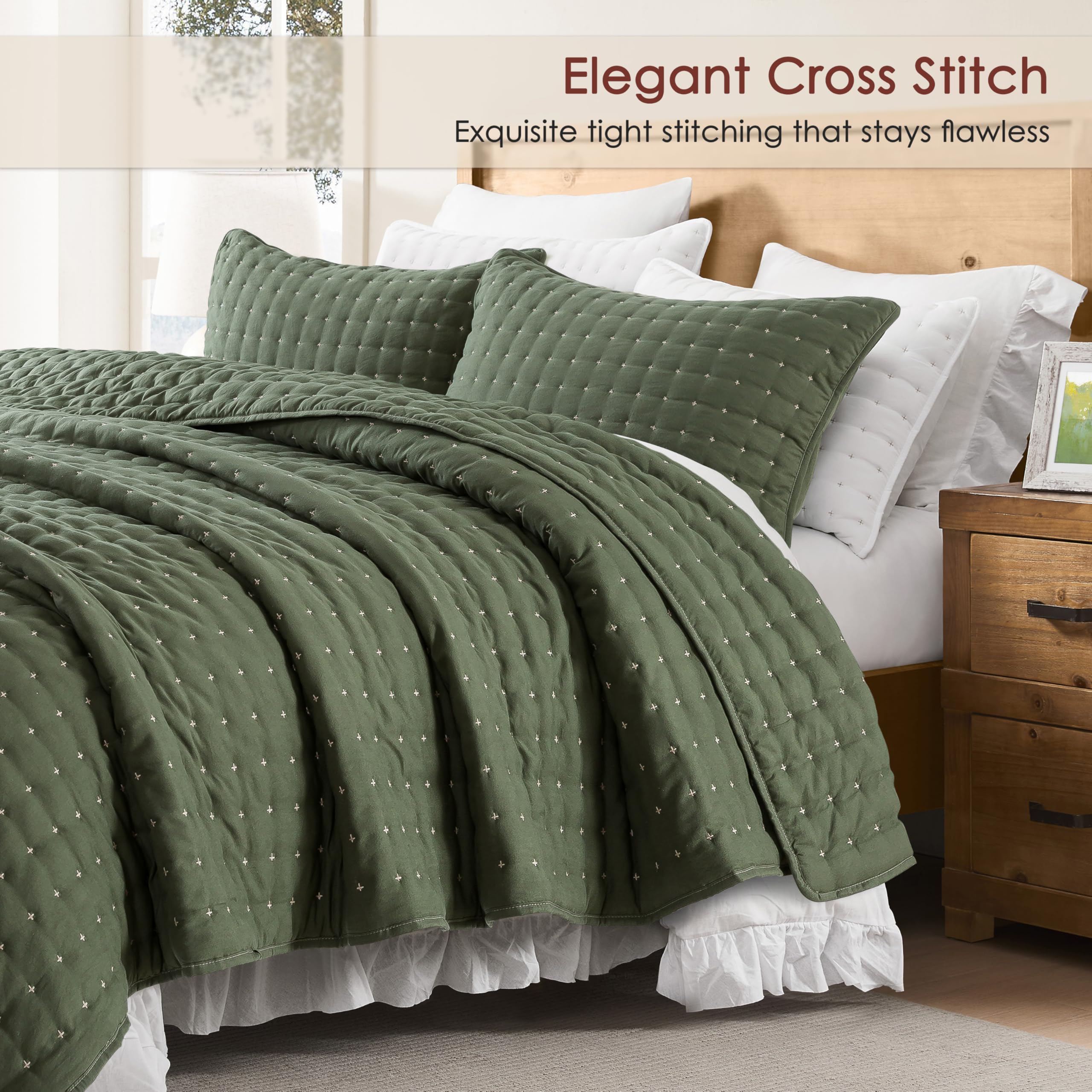 WDCOZY detailed edge stitching showing reinforced seams for long-term use