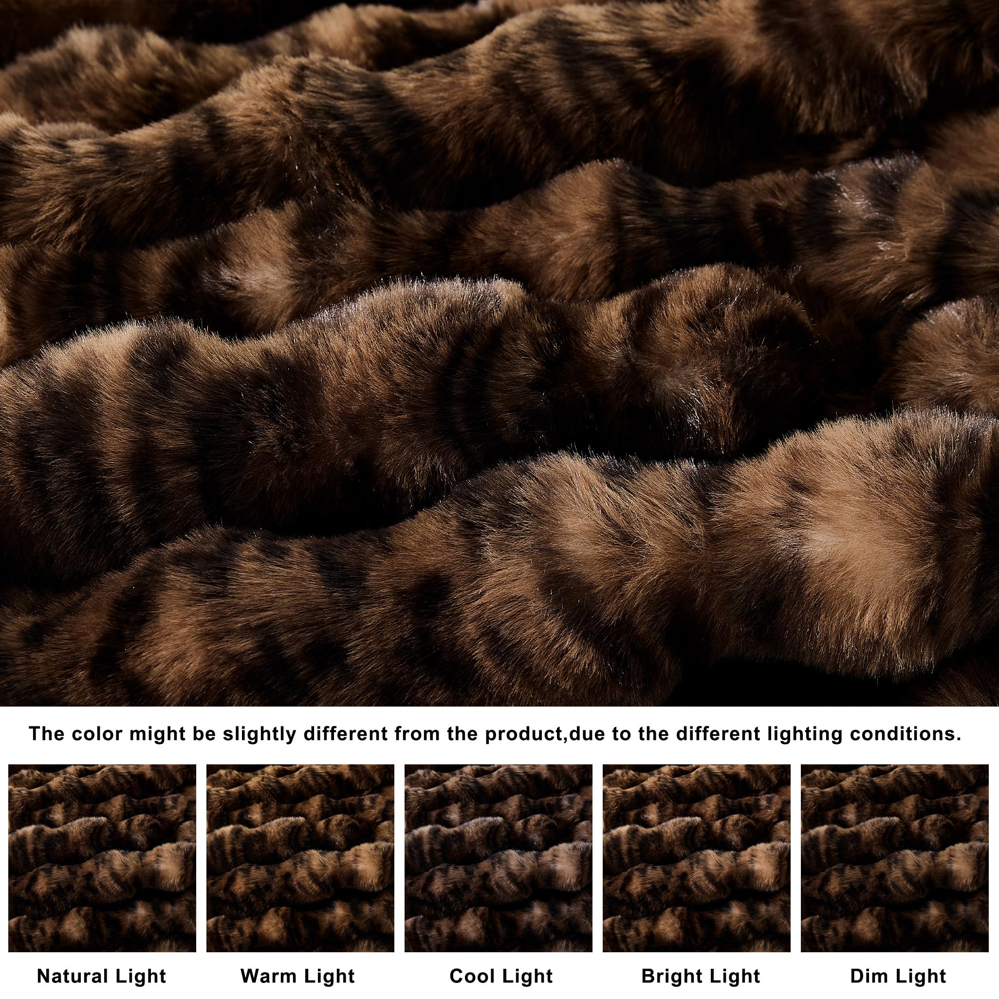 WDCOZY faux rabbit fur pile detail showing velvety feel and warmth