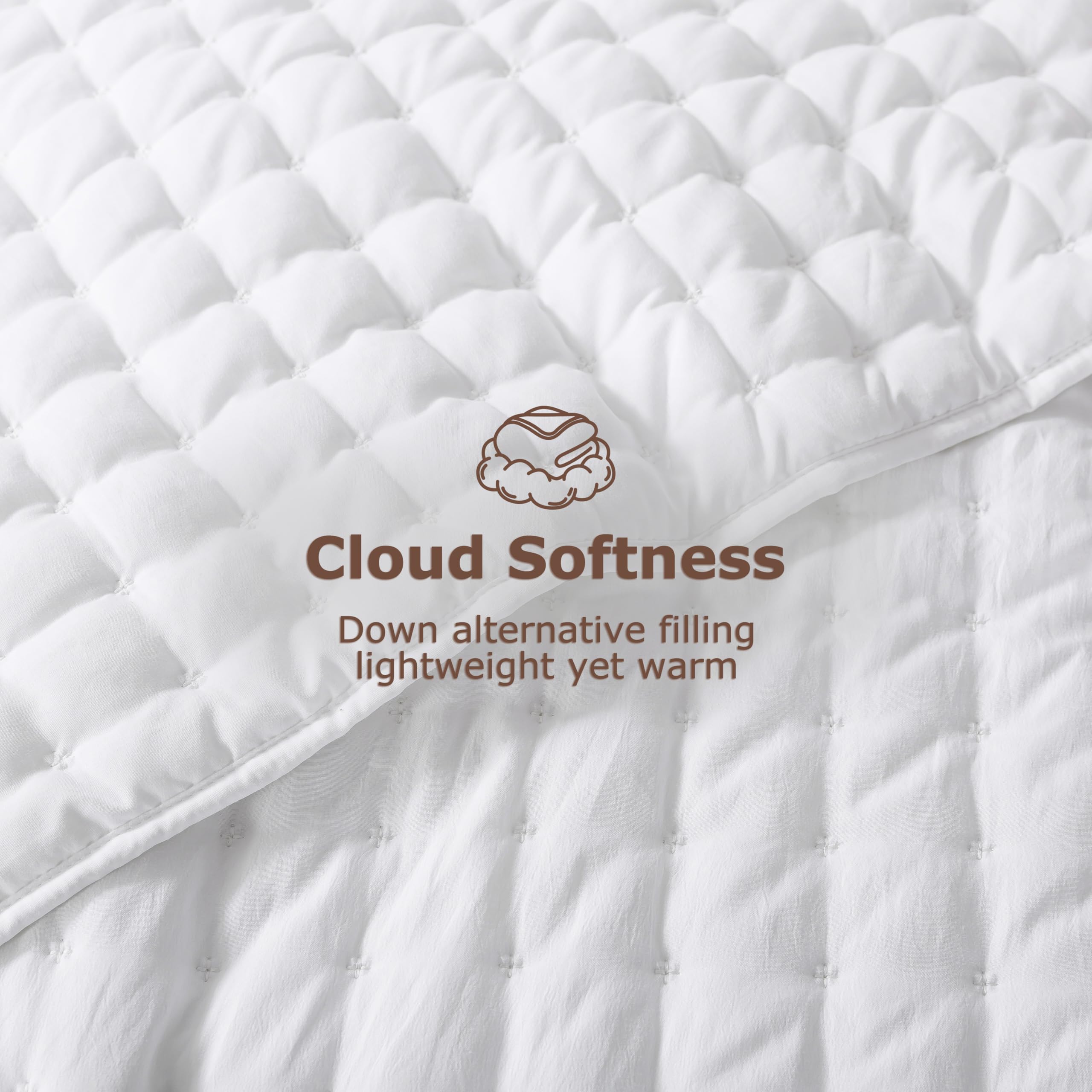 WDCOZY side profile showing 150GSM fill loft and lightweight cloud-like thickness for breathable warmth