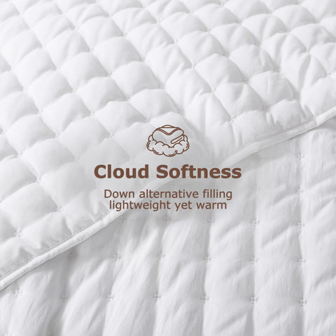 WDCOZY side profile showing 150GSM fill loft and lightweight cloud-like thickness for breathable warmth