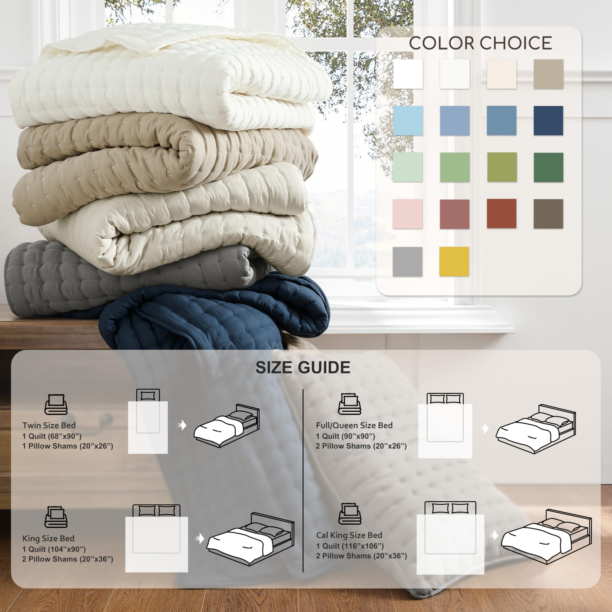 WDCOZY lifestyle bedroom setting showing cozy, styled bedding benefit