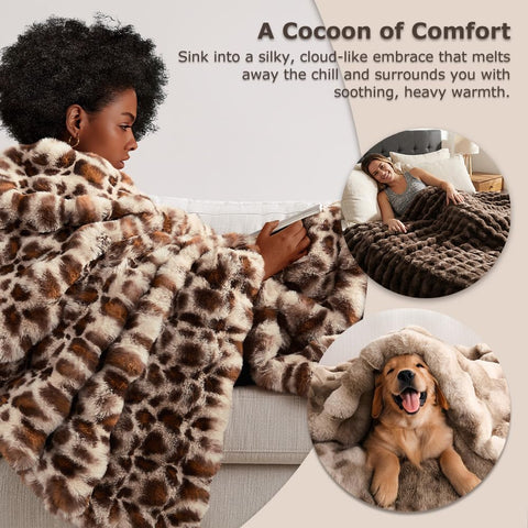 WDCOZY full bed display demonstrating generous 60x80 inch coverage