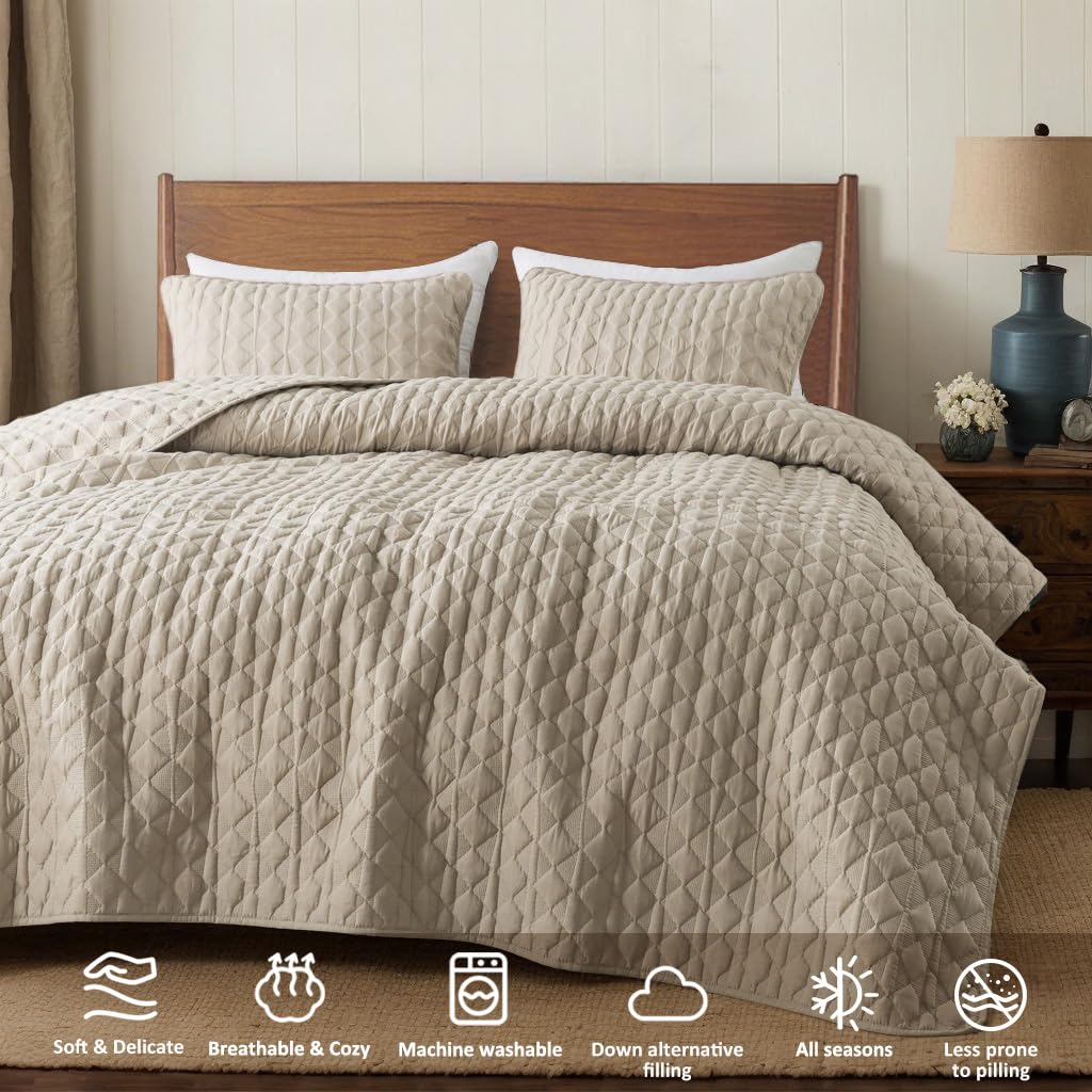 WDCOZY spread on queen bed demonstrating generous 90x90 inch coverage benefit