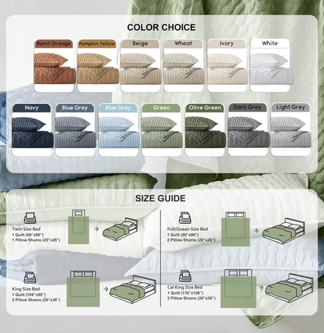 WDCOZY quilt folded neatly showing compact storage and easy care