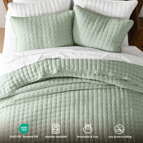 WDCOZY care label image demonstrating machine-washable ease and maintenance tip