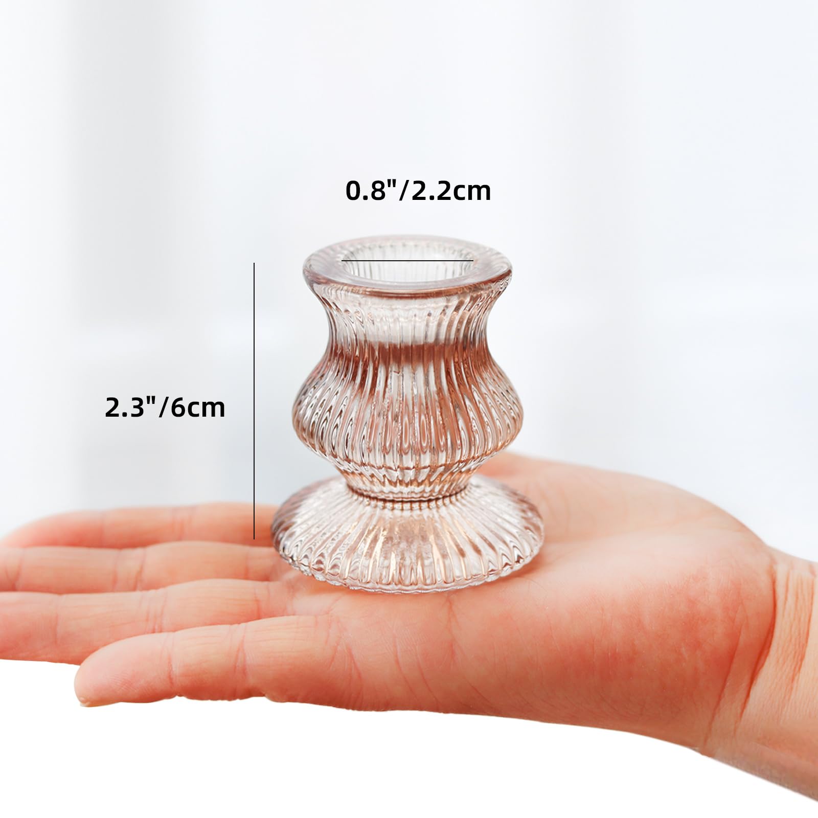 WDHODEC candlestick holders styled as a wedding centerpiece, romantic ambiance