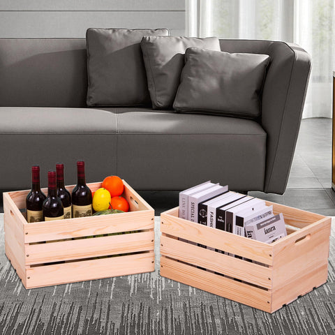 WEASATRY crate in a living room display showing decorative and functional benefit