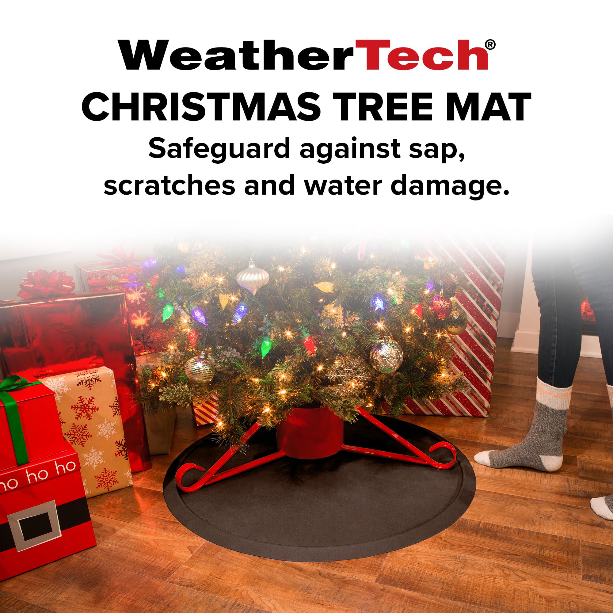 WeatherTech close-up of textured surface showing durability and easy cleaning
