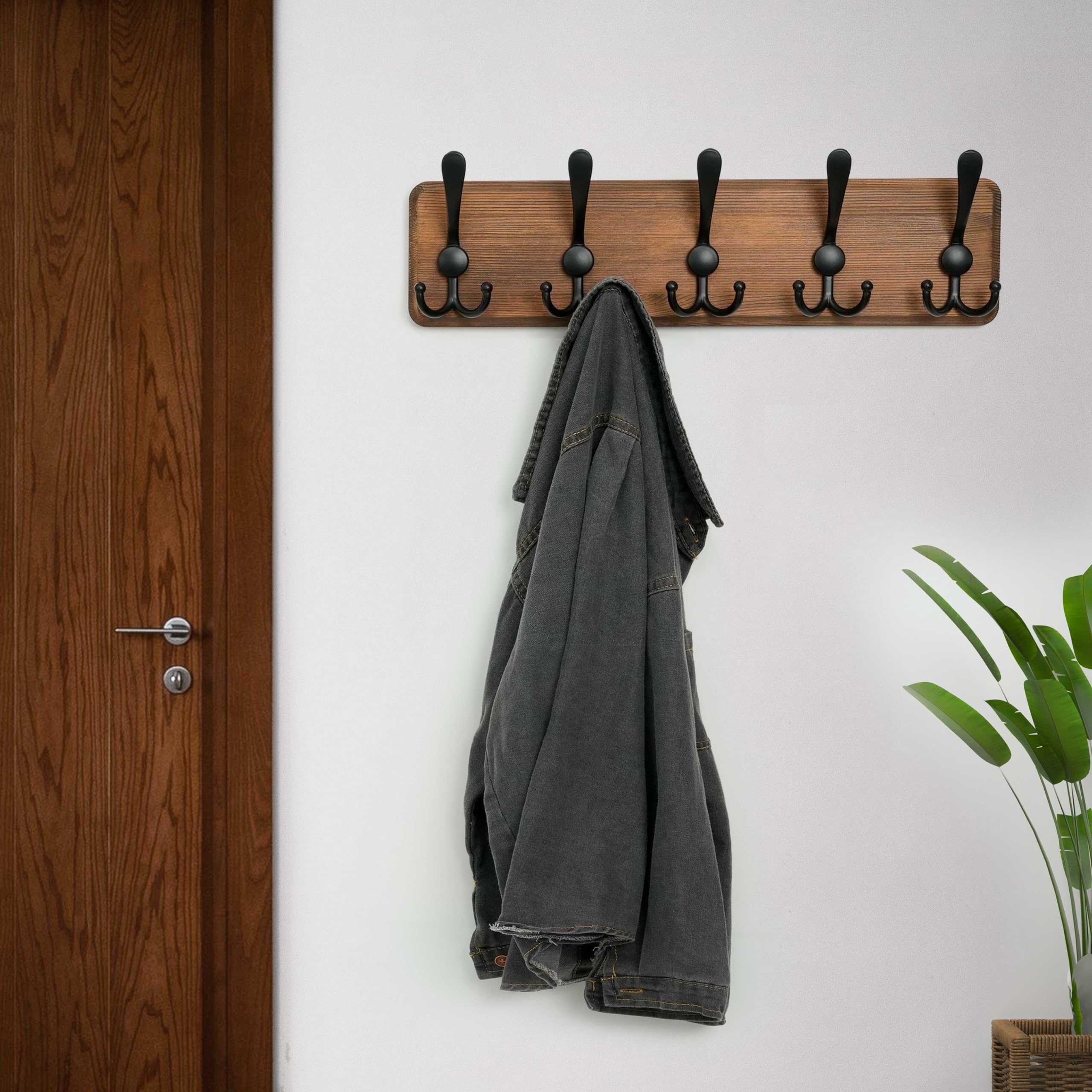 WEBI installed in bathroom and laundry room offering tidy hanging solution