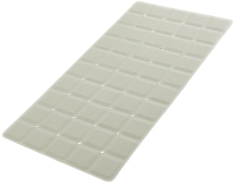 Webos front view of jumbo beige mat showing full coverage and safety