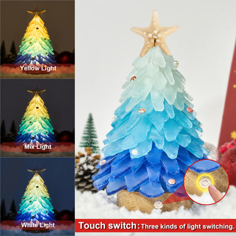 WeDoSoy tree base with touch switch visible illustrating easy color control