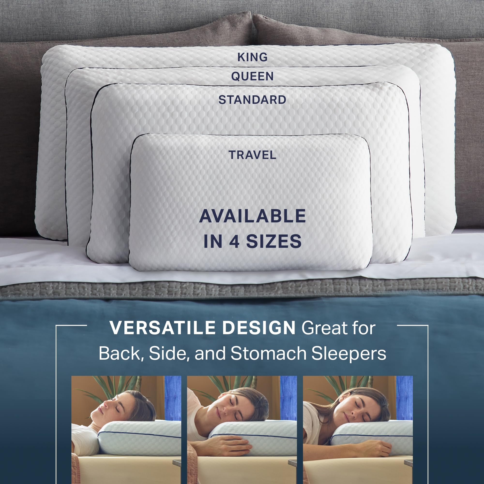 Weekender removable zippered cover shown ready for machine washing