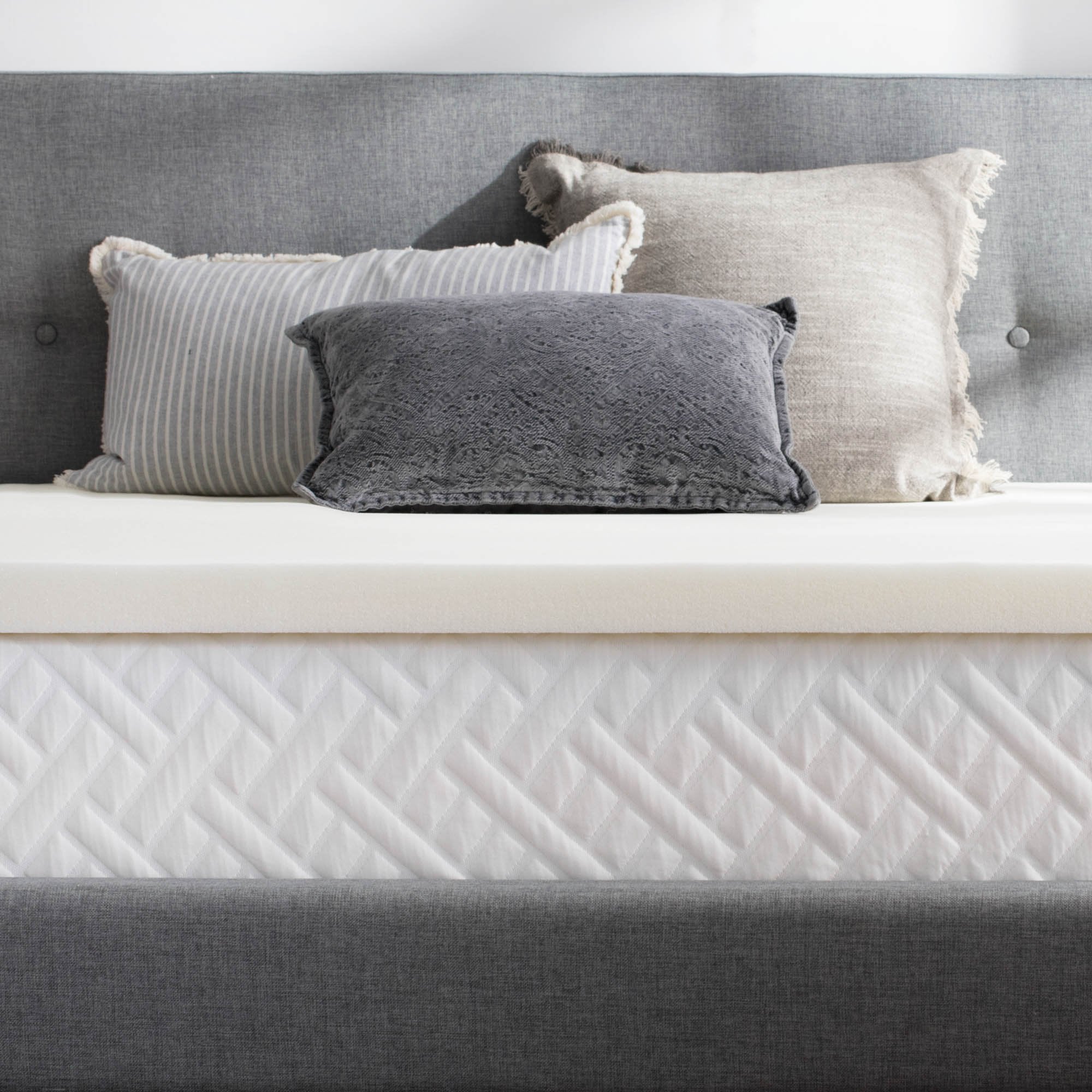 WEEKENDER compressed rolled topper in box for easy doorstep delivery