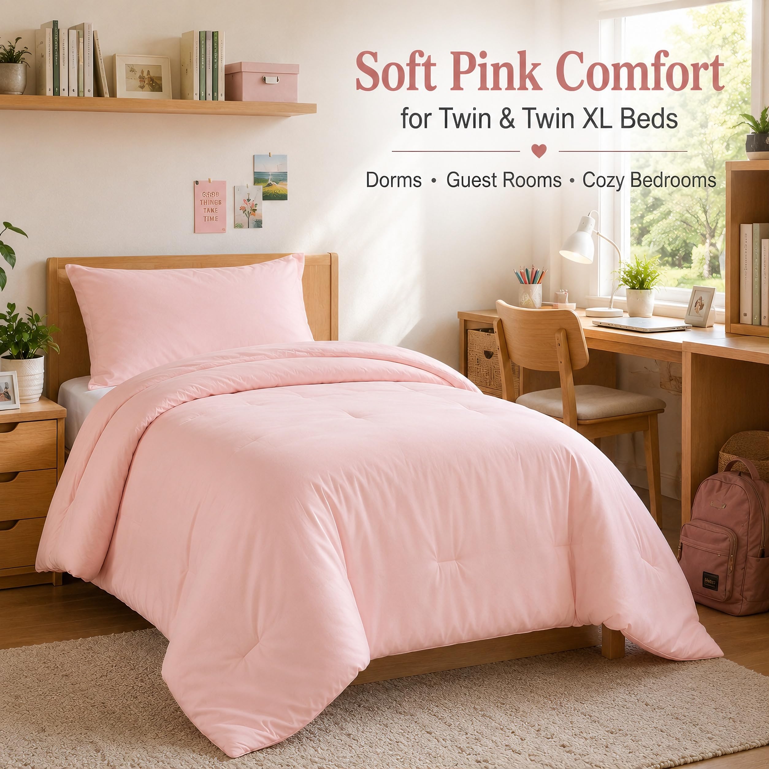 Weigelia matching pillowcase detail on pillow, demonstrates coordinated design and comfort