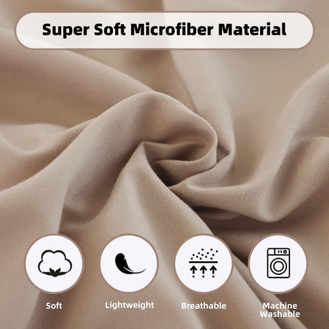 Weigelia fitted sheet stretched on mattress highlighting 14-inch pocket depth for secure fit